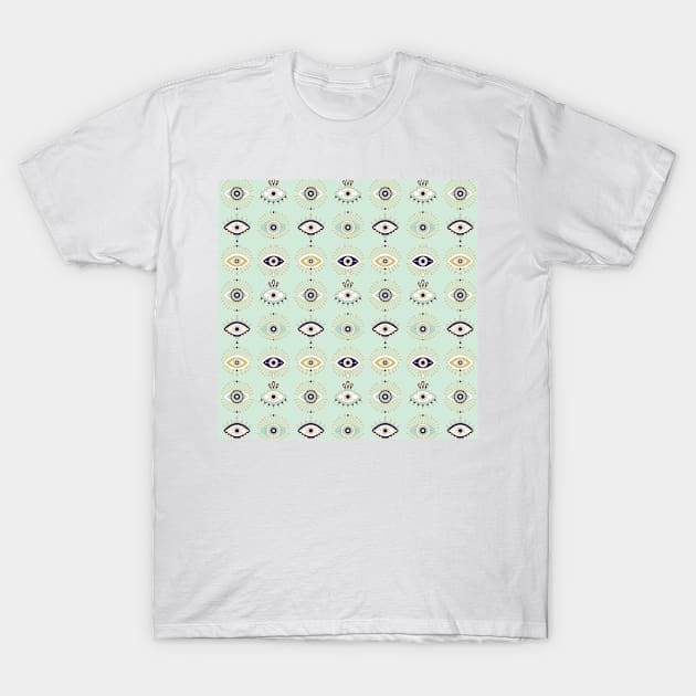 evil eyes T-Shirt by CatCoq